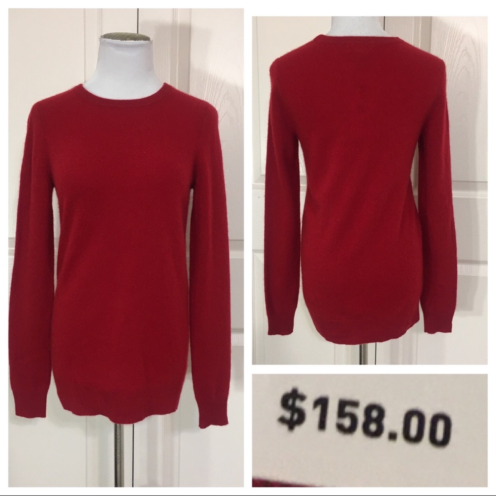 NWT! Cashmere C by Bloomingdales sweater